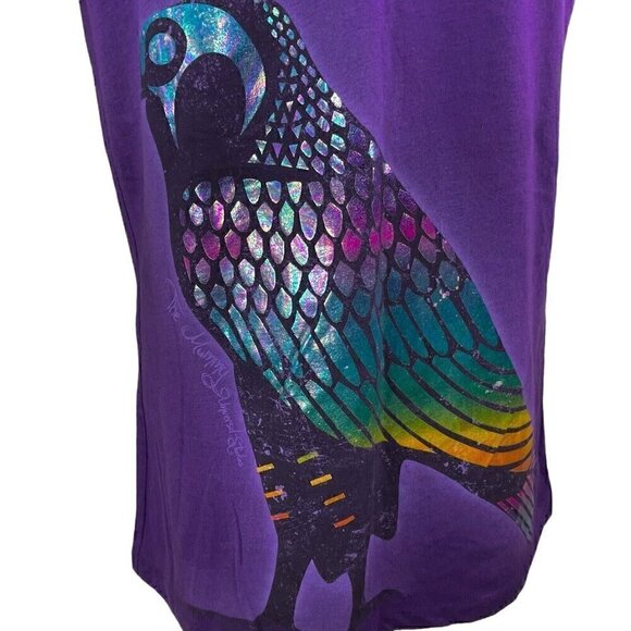 Universal Studios The Mummy Falcon Short Sleeve Purple T Women’s L Iridescence - Picture 4 of 11